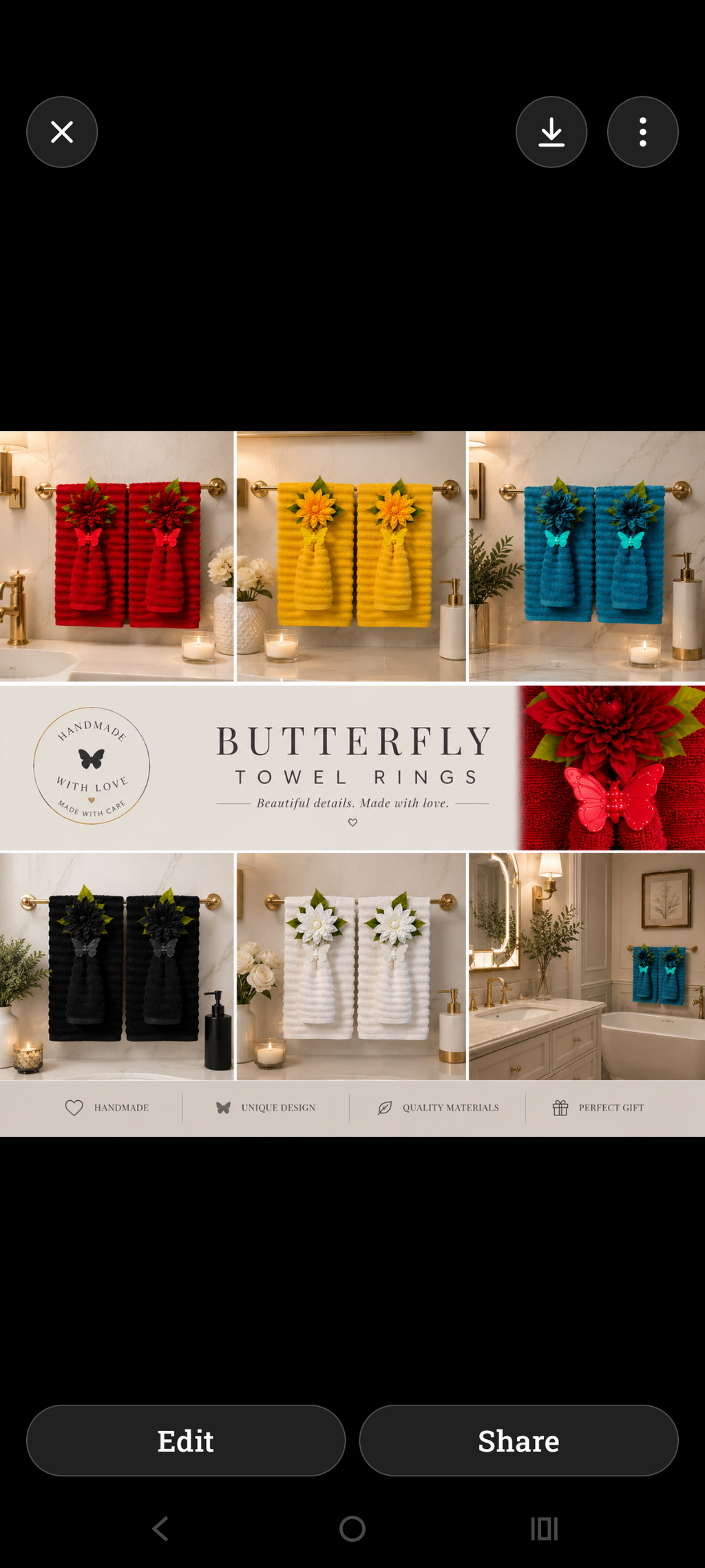 Butterfly bath cloth soap holder
