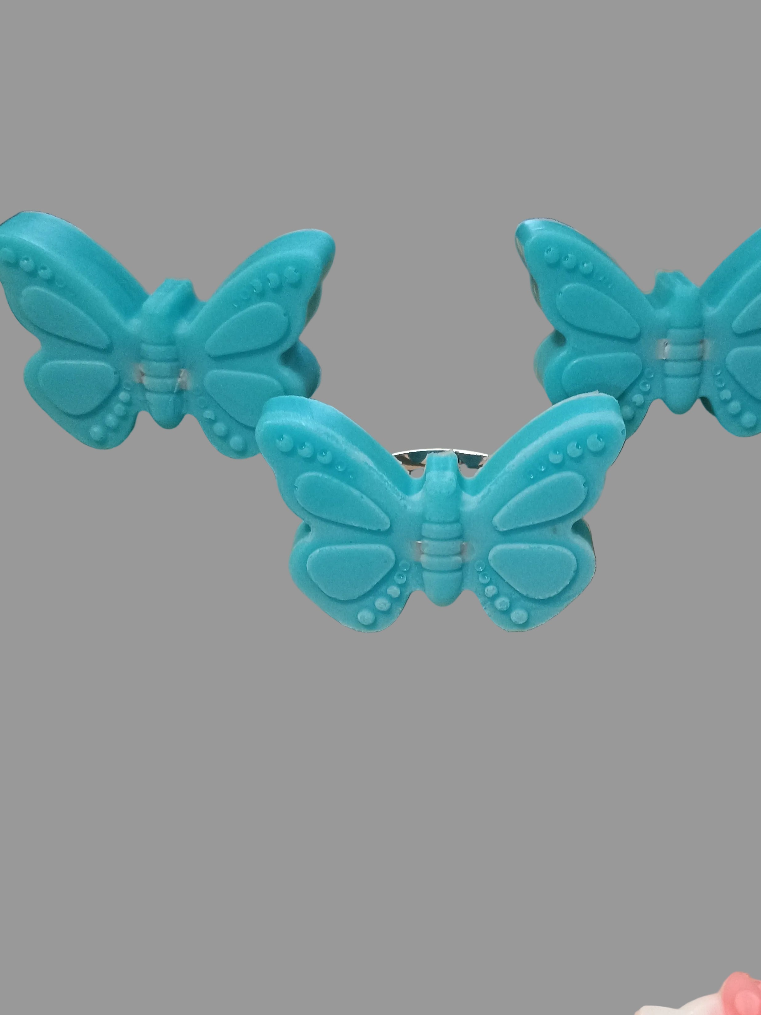 Butterfly bath cloth soap holder