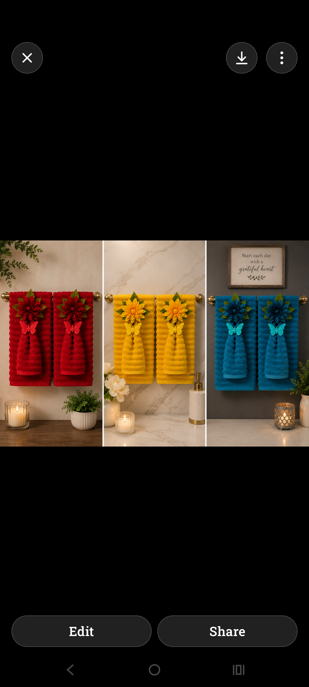 Butterfly towel soap holders